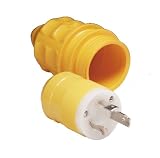 Marinco 305CRPN.VPK Marine Electrical Plug and Boot Value Pack (30-Amp, 125-Volt, Male)