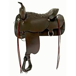 15.5-17.5" Tucker Plain Coronado Trail Saddle 256p