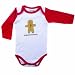Luvable Friends Christmas Bodysuit, Lil Ginger Bread Baby, 9-12 Months