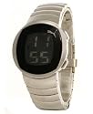 Men's, Puma, Pollux, LCD Dial, All Stainless Steel, Style # PU105P20054503