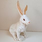 BAMBOOKS THE HERITAGE STUFFED ANIMAL うさぎ ぬいぐるみ S / ホワイト [おもちゃ＆ホビー]