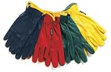 Rostaing Garden Leather Gloves - Green - Size 9