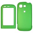Neon Green Rubberized Case Cover Protective SNAP-ON for LG Tritan AX840