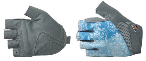 Devine Design Women's Classic Cool Cycling Glove (Light Blue, Small)