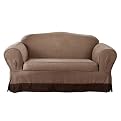 Sutton Slipcover Collection - Sable/Chocolate