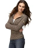 DKNY Jeans Hooded Half-Zip Pullover Sweater