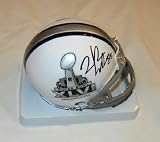 Hakeem Nicks Autographed Super Bowl XLVI Mini Helmet W/PROOF, Picture of Hakeem Signing For Us, New York Giants, NY,Super Bowl XLVI, North Carolina Tar Heels