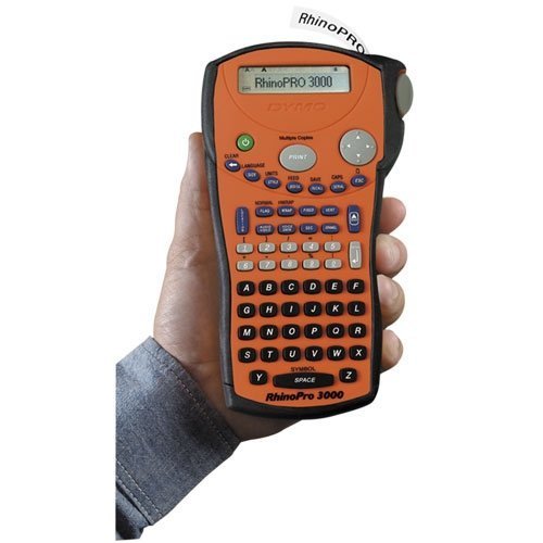 Rhinopro 3000 13CHAR Displ 2LINE 3 8 1 2 Lbls 1YR Warr