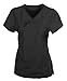 G Med Women's Missy Fit Y Neck Contrast Binding Top and Pants 2PC Set