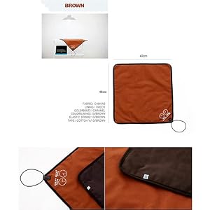 Travel Themed Checkpoint Friendly Pouch Sleeve Sack (Brown) to Protect the HP Mini 1151nr 10.1