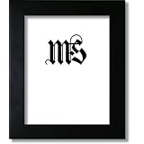 Frame for Picture Photo Diploma or Poster, Solid Wood, Black, style #634
