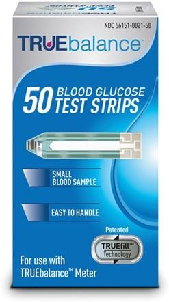 Truebalance Test Strips 50ct, (1 Box, 50 Each)