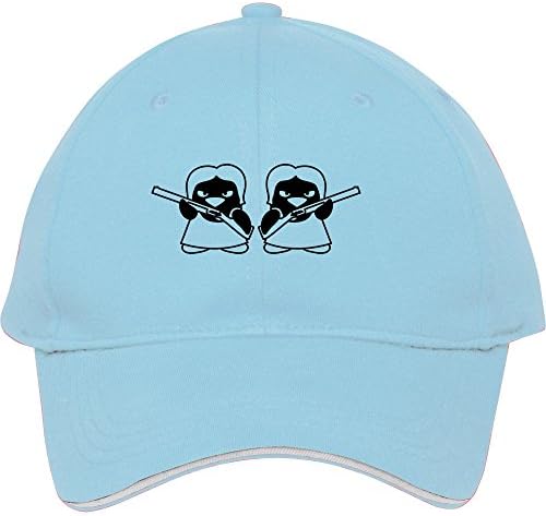 Cool Light Blue Shotgun Penguin Girls Cotton Snapback Cap Hat Male/female Baseball Cap Dallaslucas