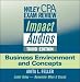 Wiley CPA Exam Review Impact Audios: Business Environment and Concepts (Wiley Cpa Exam Review Impact Audios)
