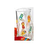 Tropix Flip Flops Hiball Acrylic Drinking Glass