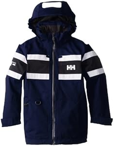 Helly Hansen Junior Salt Jacket, White, 8