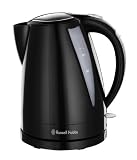 Russell Hobbs 17869 Black Plastic Buxton 1.6 Litre Kettle with concealed 3KW Element