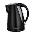 Russell Hobbs 17869 Black Plastic Buxton 1.6 Litre Kettle with concealed 3KW Element