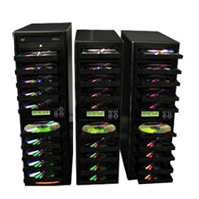 Produplicator 30 Burner Daisy Chain 52X CD Duplicator Machine + Removable 320GB Hard Disk... by Produplicator