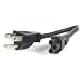 StarTech.com PXT101NB3S Standard Laptop Power Cord NEMA 5-15P to C5 - 6 feet