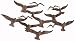 Seagulls Wall Art, 22"Hx42"W, RUST