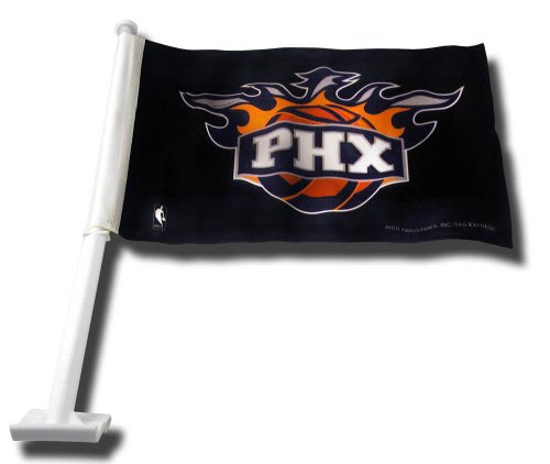 Phoenix Suns Car Flag (Black)