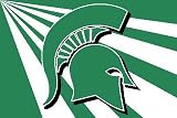 Michigan State NCAA 20 x 30 Acrylic Tufted Rug