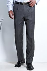 Big & Tall Single Pleat Trousers with Wool
