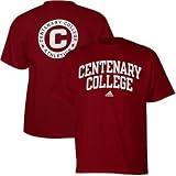 NCAA adidas Centenary College Gents Maroon Relentless T-shirt