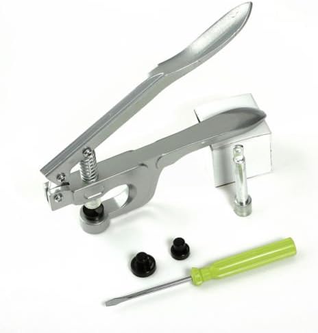 Snaps Buttons Snap Fasteners Pliers Handle Press Studs Clamp Craft Sewing Tool Set Kit for Cloth Diapers Clothing