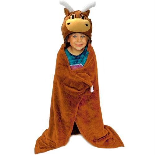 Texas Longhorns NCAA Huggable Hooded Mascot Blanket at Amazon.com