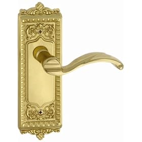 Grandeur GS72-RH-WINPRT-PB Windsor Handleset Interior with Portofino Lever Right Handed,... by Grandeur