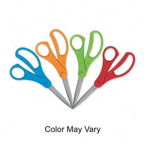 Childrens Toyshop  Toys : (Price/EA)Student Scissors, Steel Blades, 7" Full Length, Assorted