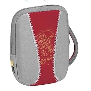 New Case Logic Neoprene 3.5″ CRT-Style GPS Sport Case – Red Protective Neoprene Material Economical