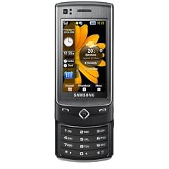 Samsung S8300 UltraTOUCH (2.8'' Touchscreen AMOLED, 8 MP-Kamera, UMTS/HSDPA) noble black Handy