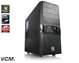 VCM Genoo Desktop-PC (AMD Phenom II X4 945 3GHz, 4GB RAM, 1TB HDD, ATI HD5770, DVD, Vista Ultimate)