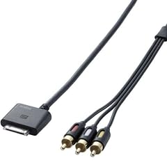 Logitec iPhone4/4S/3GS/3G/iPod対応 充電用USBポート搭載ビデオケーブル LHC-RUI01
