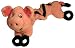 Pet Supplies : Extreme Bungee Toy - Pig