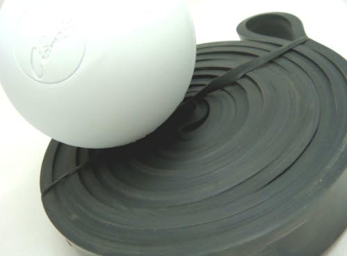 Crossfit Starter Pack #3 - Resistance Band &amp; Mobility Ball Kit (Black - Medium)