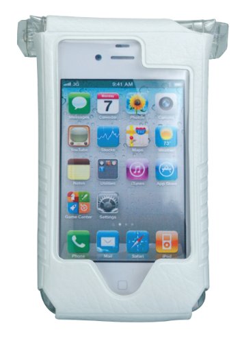 Topeak Phone Dry Bag (White, 2.8x1.2x4.9-Inch)