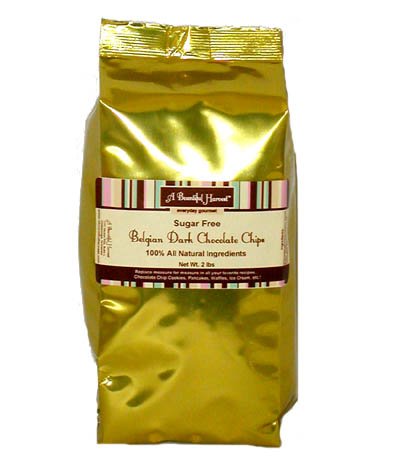 Sugar Free Belgian Dark Chocolate Chips by Baking Chips