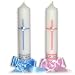 Baptismal candle Majana with cross, candle pink or light blue, christening gifts | baby gifts