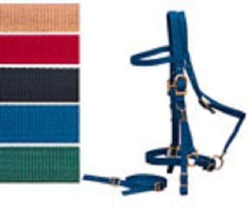 Bridle & Halter Combo with Reins 5 Colors NEW : Black