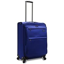 Pathfinder Revolution Plus 25 Inch Expandable Spinner  with Suiter, Cobalt Blue, One Size
