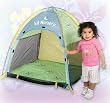 Pacific Play Tents 20005 Moon Beam Lil' Nursery Tent With 1.5 Inch Pad