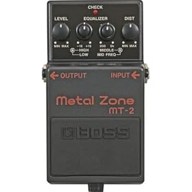BOSS MT-2 Metal Zone Overdrive Distortion Pedal