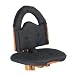 Svan Chair Cushion in Black