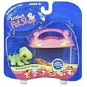 Littlest Pet Shop Pets On The Go Figure Iguana with Carry Case