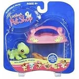 Littlest Pet Shop Pets On The Go Figure Iguana with Carry Case