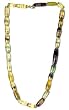 Fluorite Necklace Gemstone Beaded Jewelry 17 inches (fluorite002a)